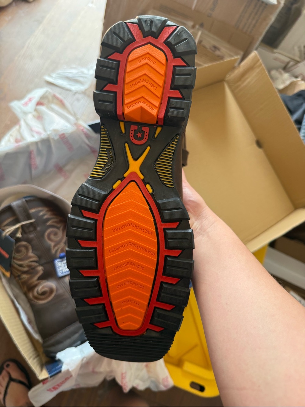 Durango Maverick XP Steel Toe Waterproof Western Work Boot - Picture 5 of 10